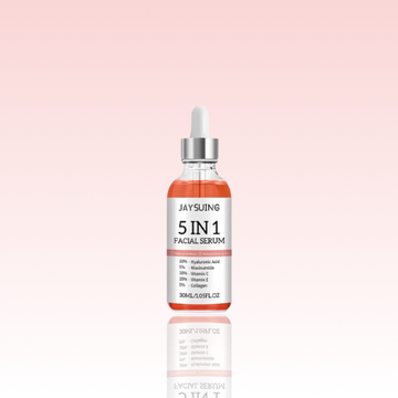 5-in-1 Anti-Wrinkle Facial Serum: Collagen, Vitamin C, Vitamin E, Niacinamide & Hyaluronic Acid