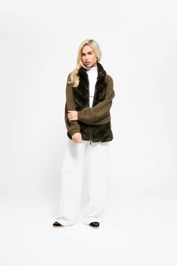 Vera Fur – Knit Jacket