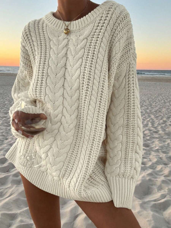 Aria Cable-Knit Sweater