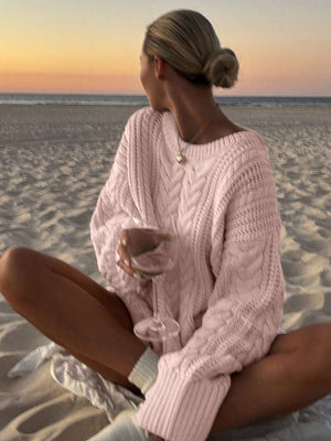 Aria Cable-Knit Sweater