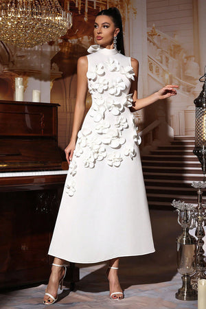 Amelia Floral Embellished Maxi Dress