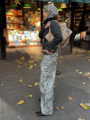 Lyra Leopard – Jeans