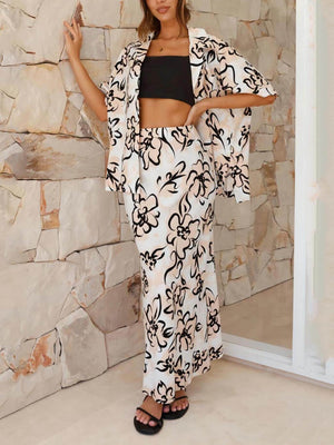 Tropisches Blüten-Kombi-Set