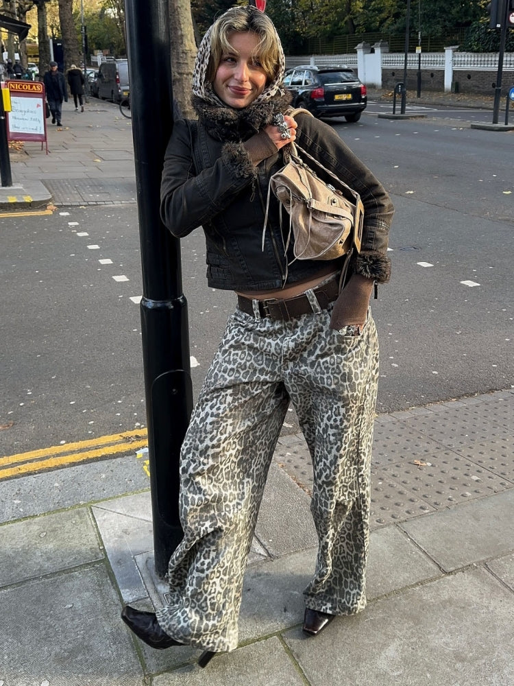 Lyra Leopard – Jeans