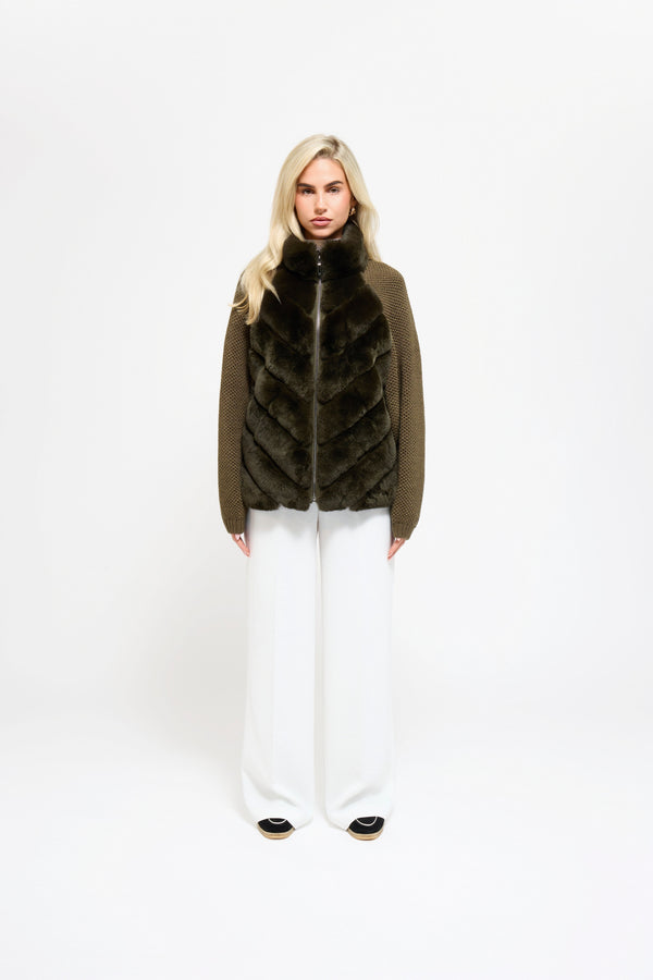 Vera Fur – Knit Jacket