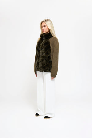 Vera Fur – Knit Jacket