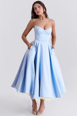 Bella Midi Dress - Double Layer