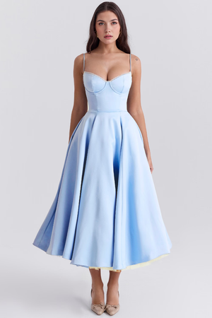 Bella Midi Dress - Double Layer