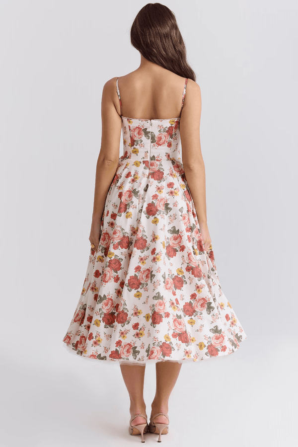 Bella Midi Dress - Double Layer