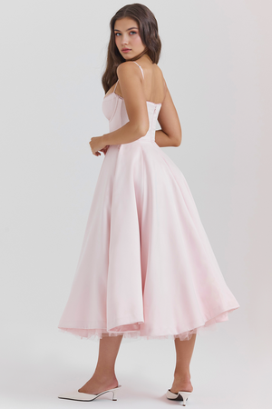 Bella Midi Dress - Double Layer