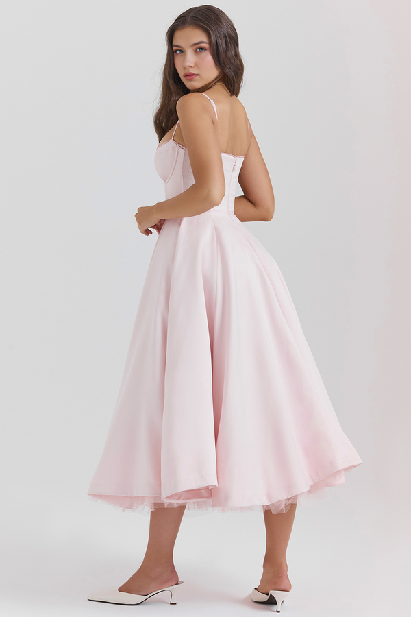 Bella Midi Dress - Double Layer