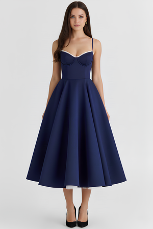 Bella Midi Dress - Double Layer