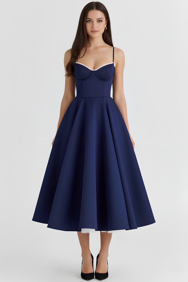 Bella Midi Dress - Double Layer