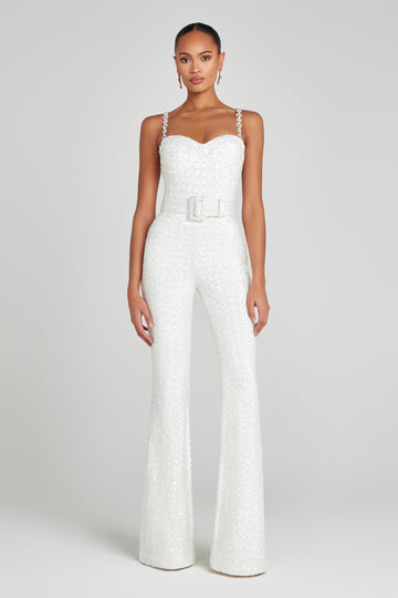 LUCINDA White Jumpsuit