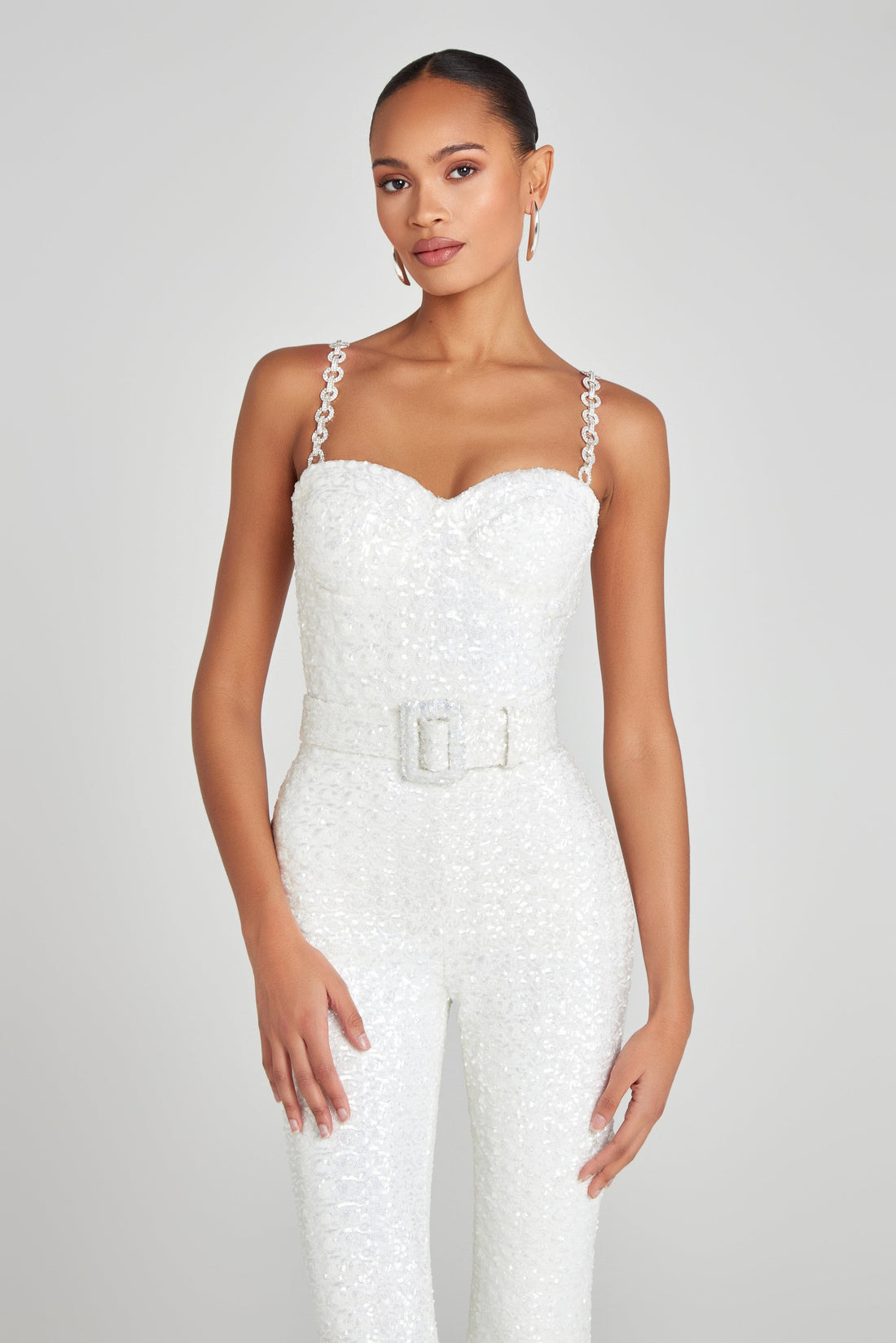 LUCINDA White Jumpsuit