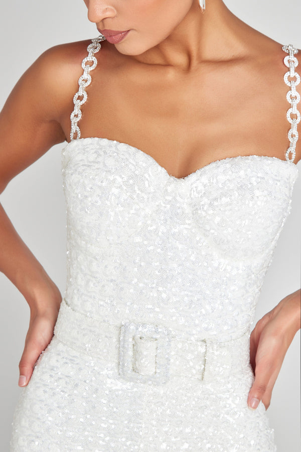 LUCINDA White Jumpsuit