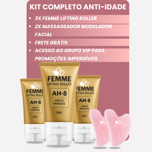 Femme Lifting Roller: Firming, Elasticity & Youth Cream for Neck and Face