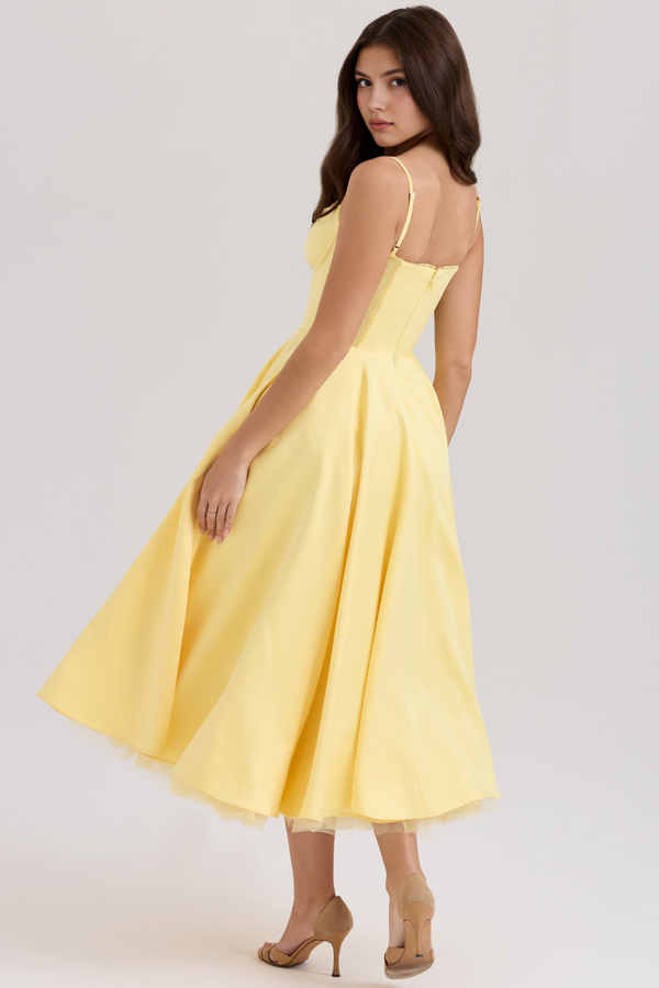 Bella Midi Dress - Double Layer