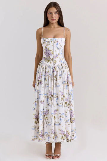 Floral Radiance Maxi Dress