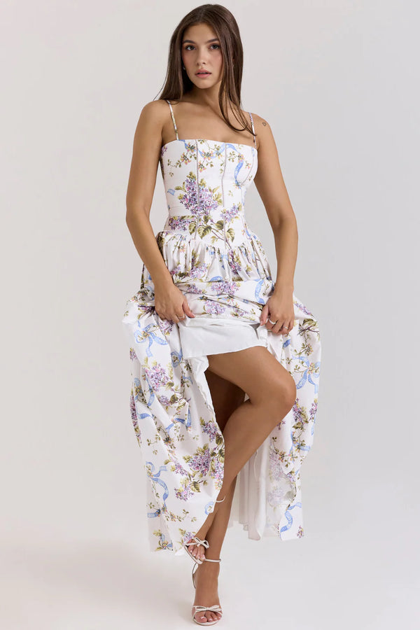 Floral Radiance Maxi Dress