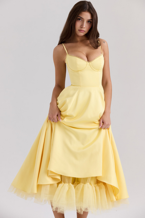 Bella Midi Dress - Double Layer