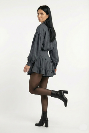 Luna Plaid – Mini Skirt Set