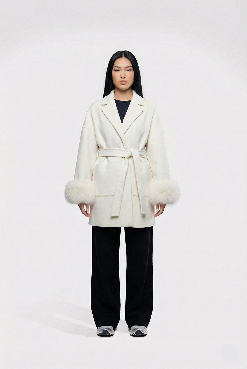 Celeste Fur – White Coat