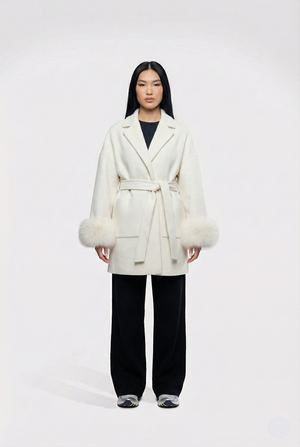Celeste Fur – White Coat