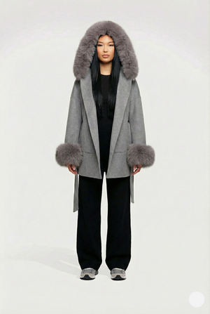 Isla Fur – Grey Coat