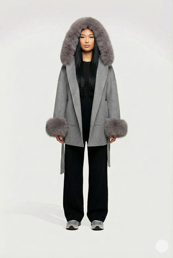 Isla Fur – Grey Coat
