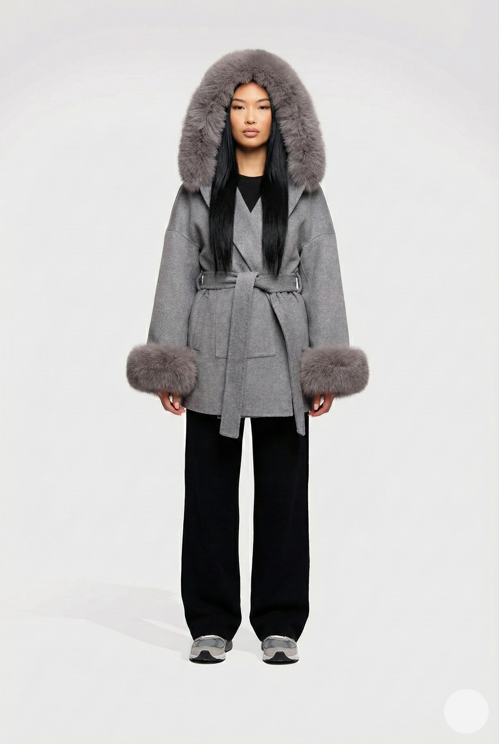 Isla Fur – Grey Coat