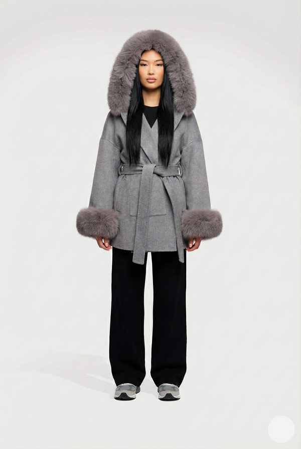 Isla Fur – Grey Coat