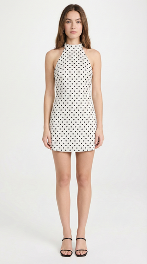 Celine Polka - Mini Dress