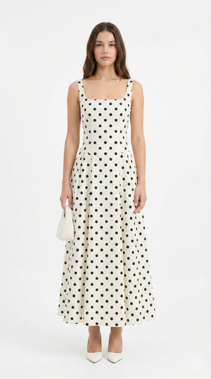Audrey Polka - Maxikleid