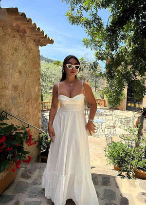 Tiered Maxi Dress Femme Grace