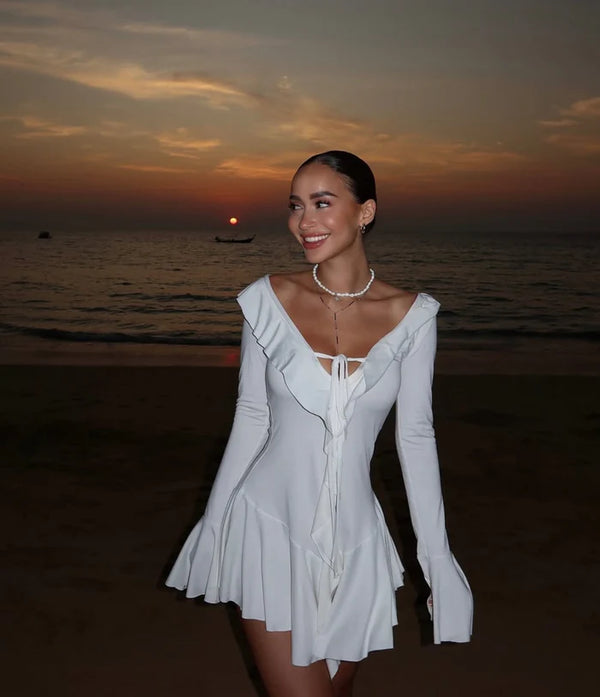 Marisse Ruffle – Mini Dress