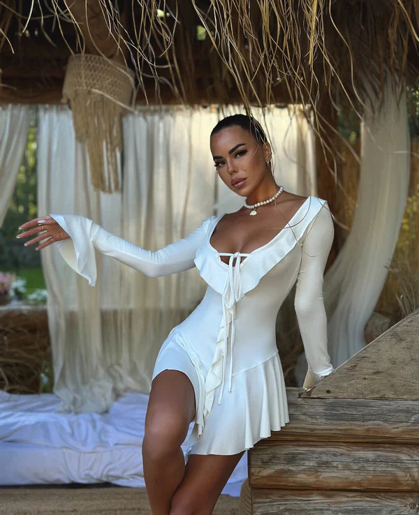 Marisse Ruffle – Mini Dress