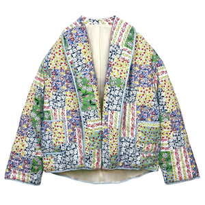 Noelia Floral Patchwork Quilted Jacket