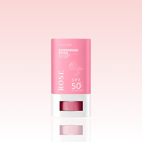 Rose Sun Stick: Protection, Hydration & Oil Control – BUY 1 GET 2 FREE