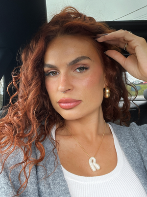 Luna Bubble Letter Necklace