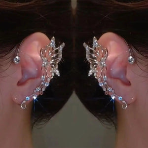 Etherea Butterfly Ear Cuff - Pair