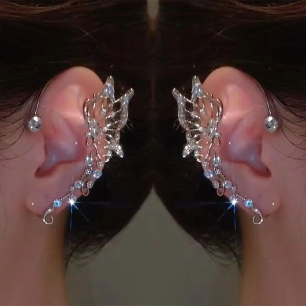 Etherea Butterfly Ear Cuff - Pair