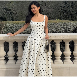 Audrey Polka - Maxikleid