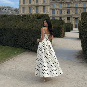 Audrey Polka - Maxikleid