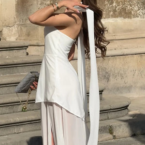 Valentina Drapiertes Abendkleid