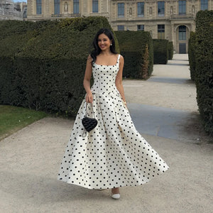 Audrey Polka - Maxikleid