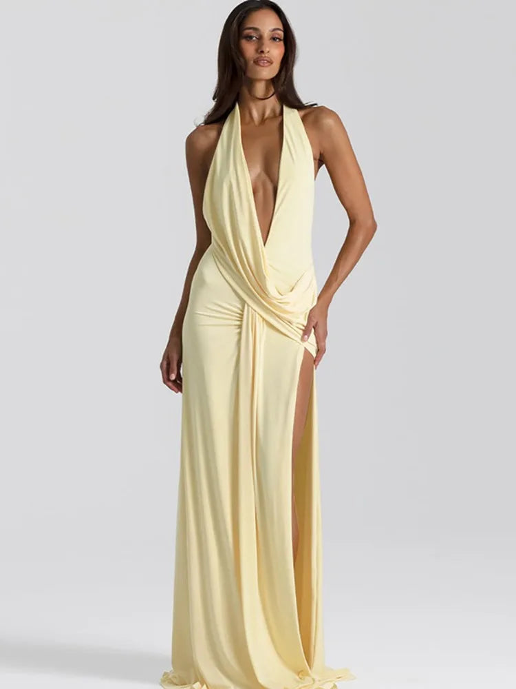 Amaris Drape - Maxi Dress