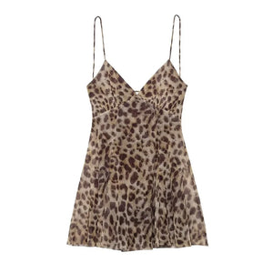 Feline Slip Dress