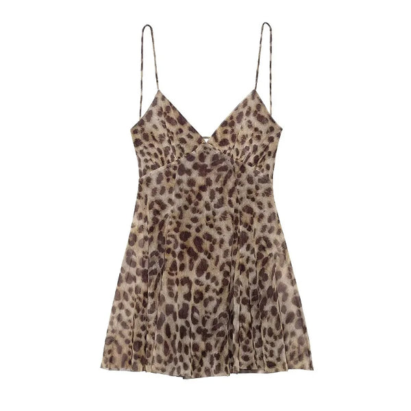 Feline Slip Dress
