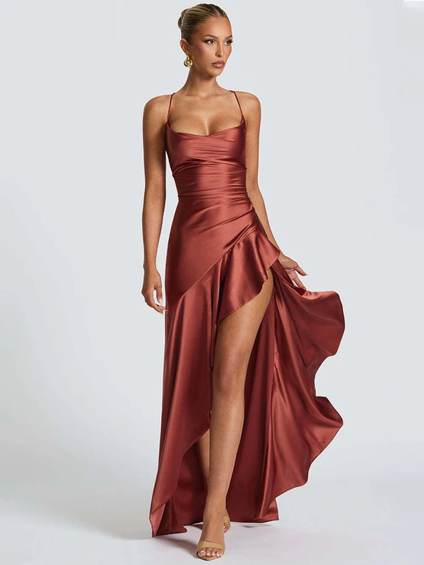 Eternal Elegance Satin Gown